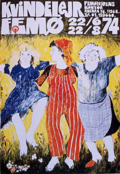 Femø plakat 1974